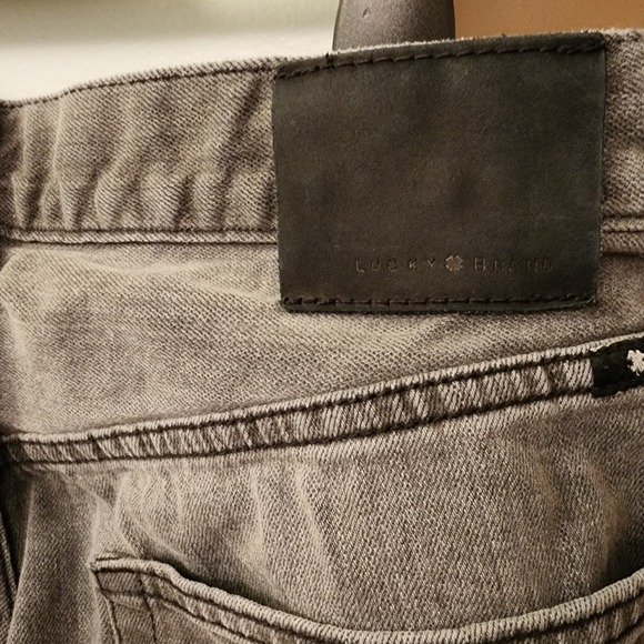 Lucky Brand Mens Jeans 221 Size 32x34 Original Straight Jeans‎ Gray Wash - Picture 6 of 12